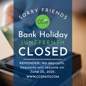 Bank Holiday - Closed